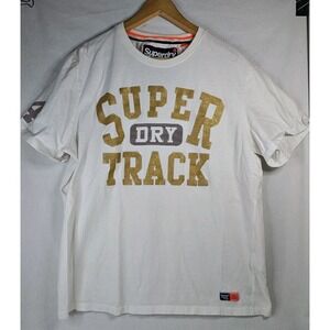Superdry Track & Field Graphic T-Shirt Mens Tagged 3XL (Fits Large) READ!!